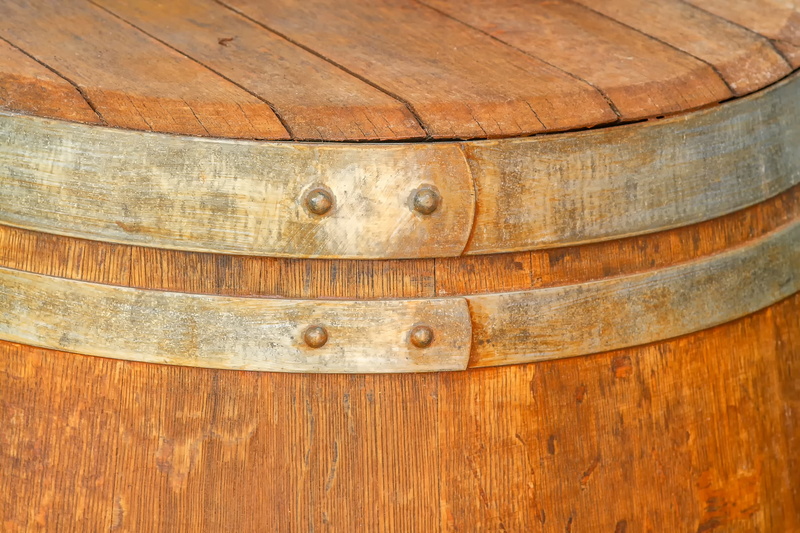 close-up, collect, zinc plated, catch up, indoors, wooden, full frame, old, wine barrel, keg, backgrounds, torn, wood - material, cover, photo, no people
