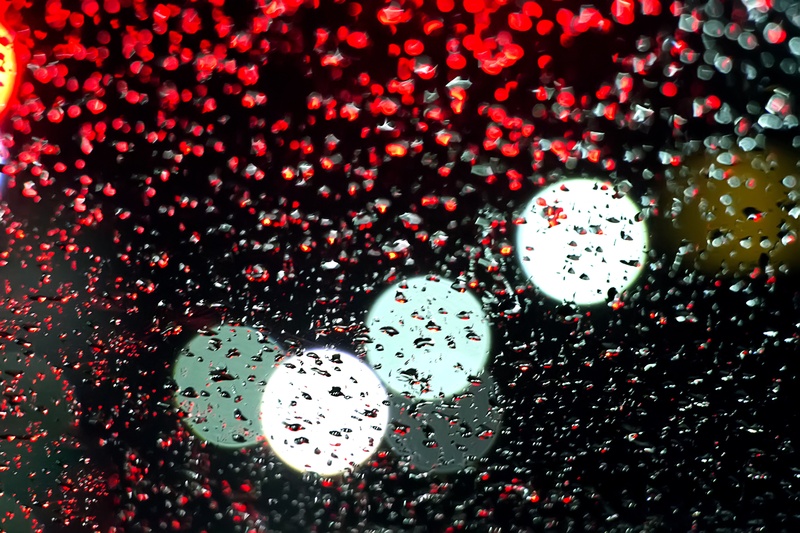 lighting, glass, reflect, wet, indoors, bokeh, full frame, city, mood, nature, backgrounds, light, raindrop, rainy season, rainwater, droplets, gangnam