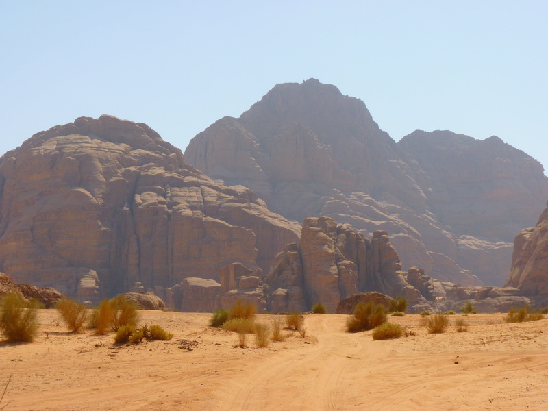 ranges, Wadi Rum, mountain, rock - object, environment, tranquility, non-urban scene, rock, climate, desert, physical geography, scenics - nature, Jordan