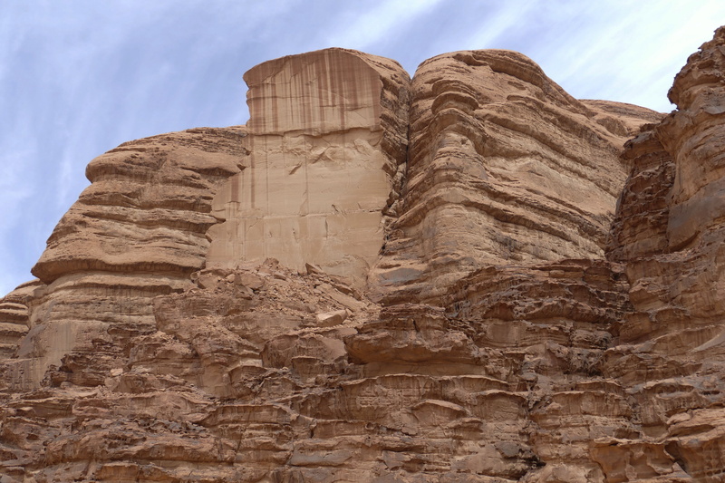 sand stone, solid, nature, eroded, desert, architecture, wadi, landscape, physical geography, low angle view, mountain, no people, day, jordan, outdoors