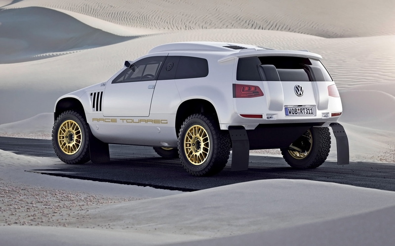 volkswagen, touareg, 1080P, race, rear