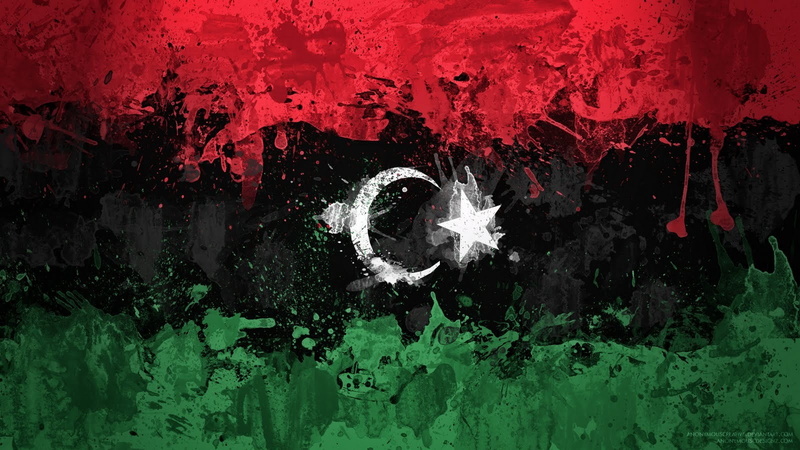 flag of libya, 720P