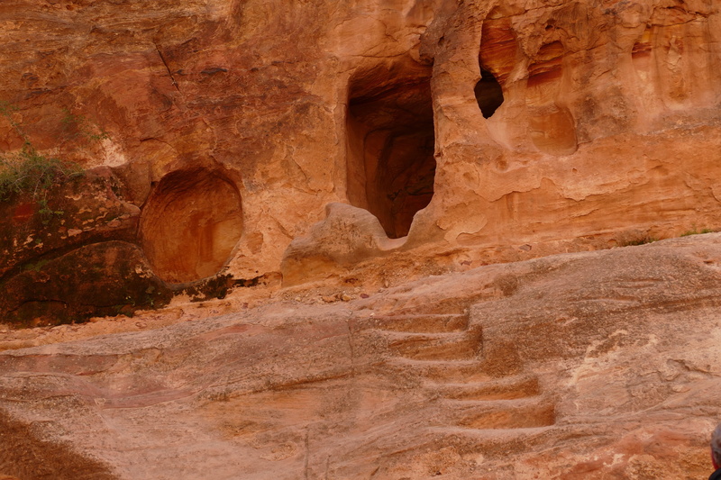 antique, desert, solid, geology, no people, travel destinations, unesco, canyon, non-urban scene, petra, stairs, rock - object, 5K, ancient, sand stone