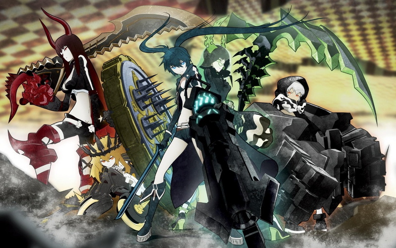 yuu, mato, koutari, takanashi, rock, 720P, chariot, yomi, saya, shooter, black, irino, kuroi