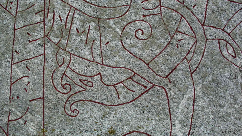 runestone, 1080P, historic, Halsingtuna, viking, Sweden, history, medieval