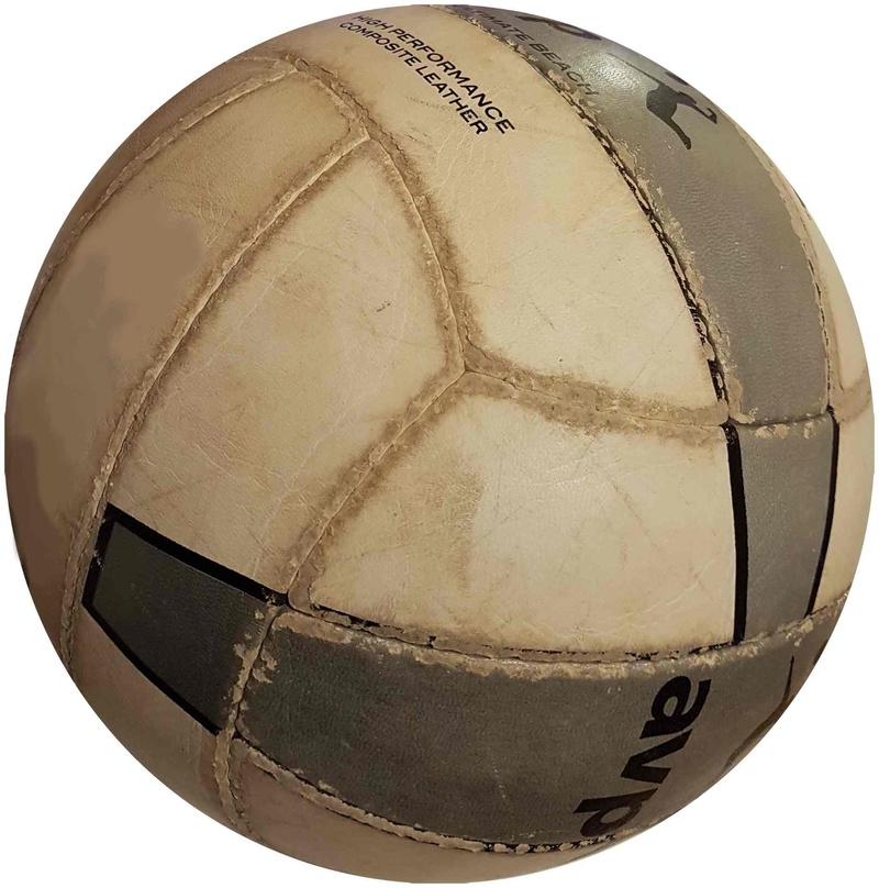 sport, close-up, single object, volleyball, sphere, still life, old, weathered, team sport, antique, 1080P, older, ball, leather, worn, soccer ball, cut out