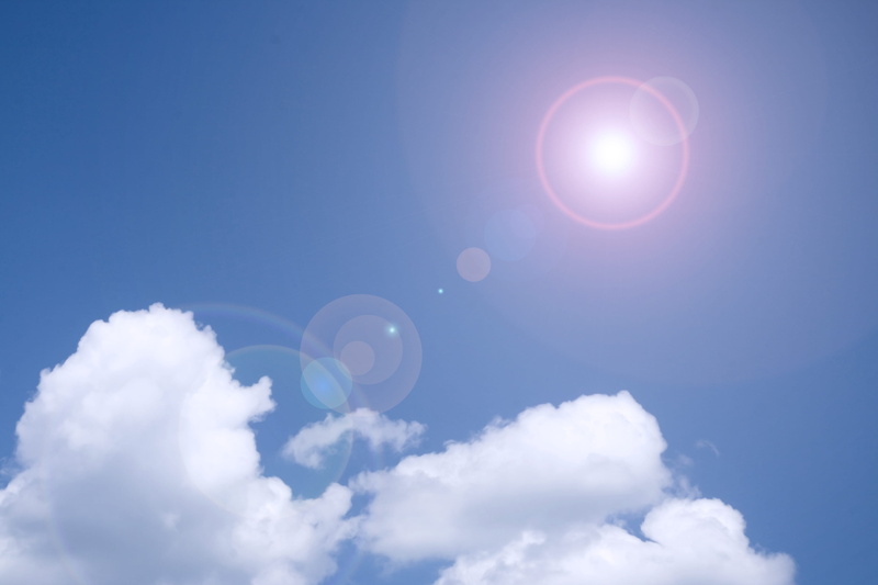no people, white color, cloud - sky, digital composite, brightly lit, day, sky, blue, nature, mid-air, sunlight, lightweight, tranquility, purity, flying