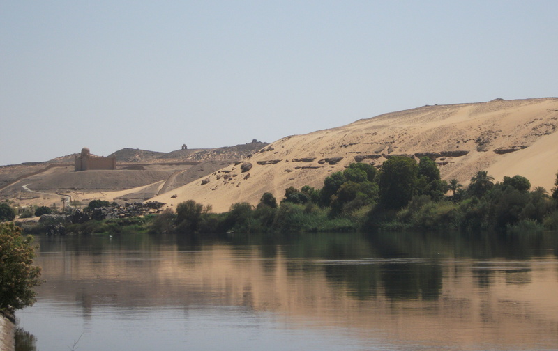 reflection, scenics - nature, beauty in nature, desert, tree, outdoors, river nile, nature, tranquil scene, 4K, no people, sky, mountain, riverscape, lake