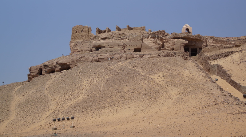 built structure, sand, nile, ruined, travel destinations, sahara Desert, aswan, day, clear sky, the past, africa, egypt, low angle view, sky, old ruin