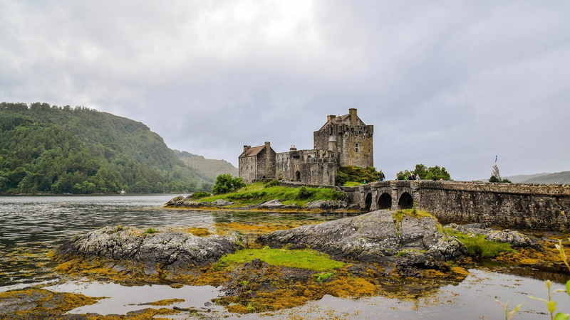 eilean donan castle, 1080P