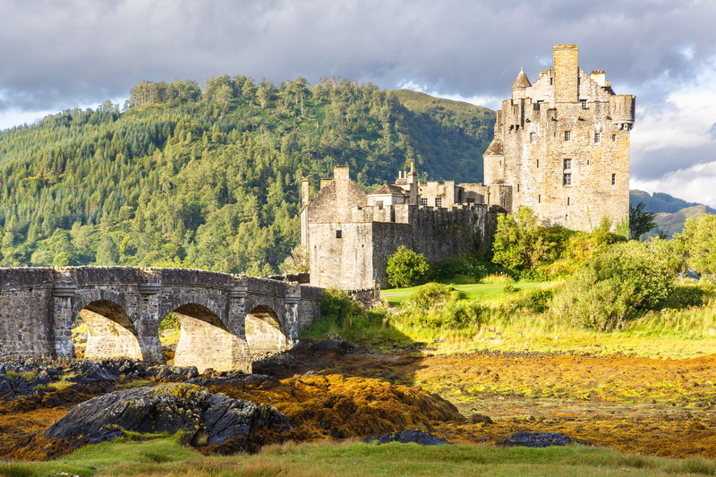 Castle, 5K, Castles, Eilean Donan Castle, Scotland