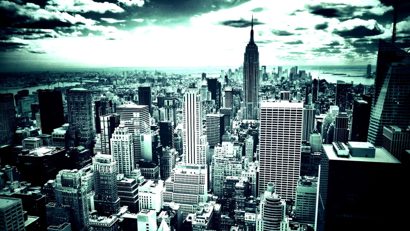 crowd, crowded, built structure, financial district, tower, 1080P, tall - high, building exterior, city, office, downtown district, New York City, photo