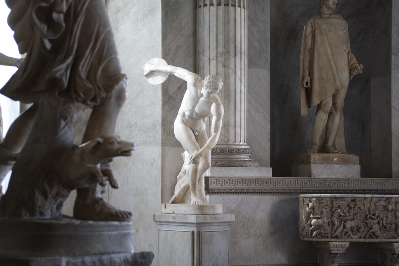 religion, roma, craft, male likeness, museum, building, sculpture, 4K, representation, built structure, human representation, vaticano, statue, building exterior