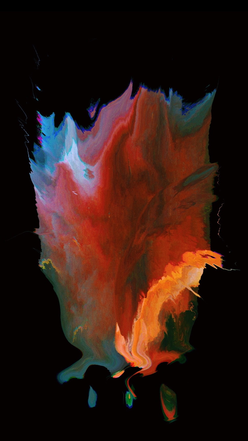 nature, orange color, paint, pattern, ink, creativity, sea, motion, water, changing form, art and craft, close-up, mixing, studio shot, black background