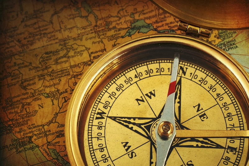 map, rose, compass, 720P, adventure, treasure