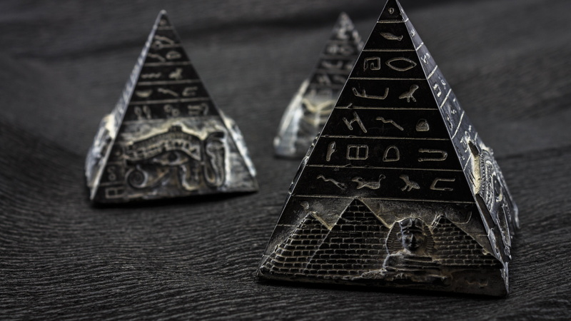 hieroglyphs, 4K, pyramid