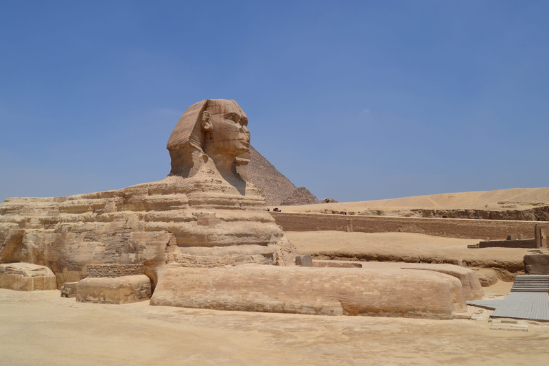 Desert, representation, 4K, ancient civilization, human representation, Egypt, sky, outdoors, giza, architecture, travel destinations, arid climate, blue