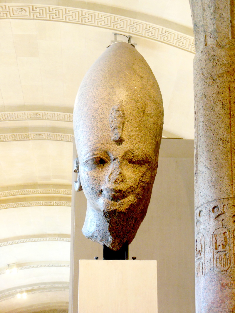 male likeness, statue, communication, egyptian art, spirituality, built structure, head, creativity, carving - craft product, 4K, still life, archeology
