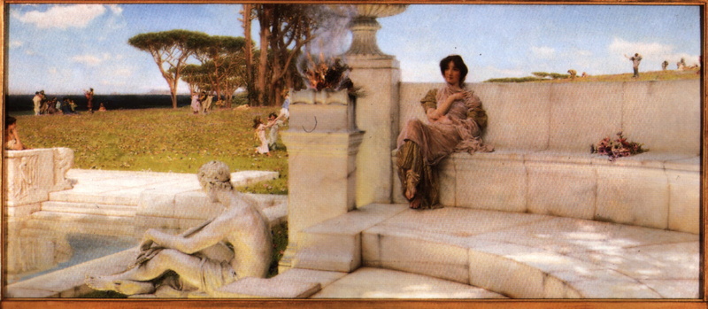 THE VOICE OF SPRING, romance, ALMA TADEMA, 1080P