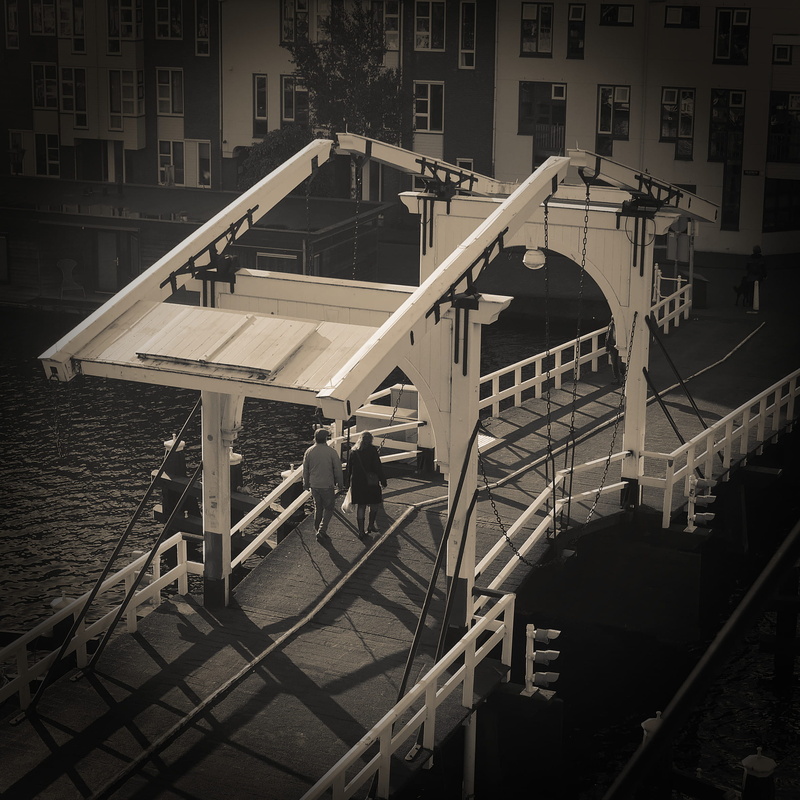 outdoors, connection, people, canals, rembrandt, railing, walking, staircase, transportation, real people, nature, day, men, building exterior, architecture
