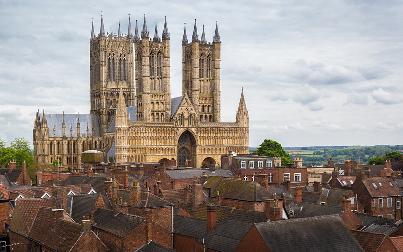 Lincoln Cathedral, Lincoln, 1080P, England