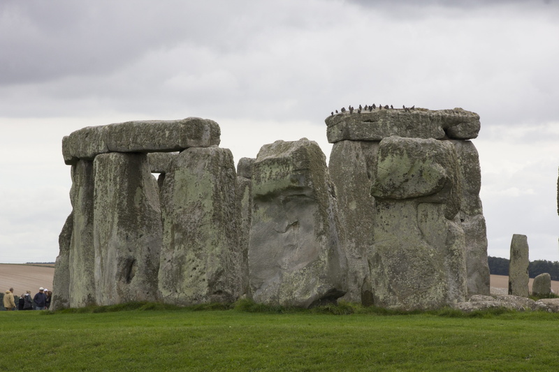 stones, architecture, ireland, grass, landscape, built structure, cloud - sky, memorial, stone material, ancient civilization, outdoors, stonehenge, 5K