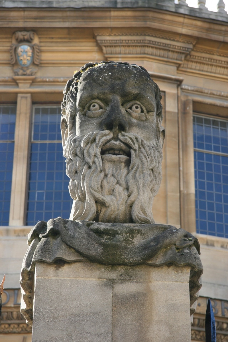 1080P, statue, uk, mammal, day, travel, architecture, education, ancient, oxford, european, college, building exterior, no people, english, sculpture