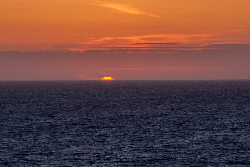 nature, dramatic sky, landscape, cloud - sky, seascape, sun, horizon over water, scenics, urban skyline, 2K, cornwall, no people, water, sunset, dusk