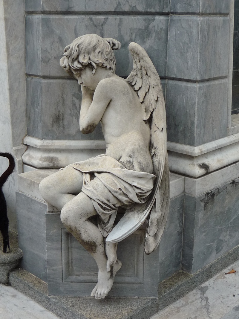 sits, building, representation, building exterior, monument, memorial, built structure, art and craft, death, vintage, carving - craft product, wings, the past