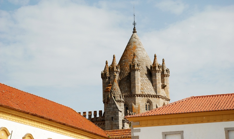cloud - sky, portugal, the past, tower, day, place of worship, belief, building exterior, architecture, travel, history, travel destinations, low angle view