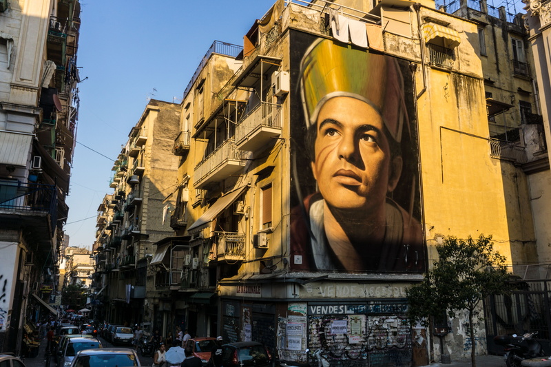 day, italy, portrait, religion, building exterior, sculpture, statue, art and craft, human representation, 5K, poster, yellow, sky, street, city, exotic