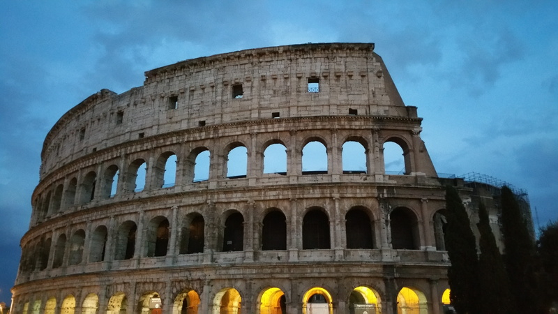 city, low angle view, travel destinations, ancient, the past, building exterior, coliseum, nature, old ruin, arch, arts culture and entertainment, ancient civilization