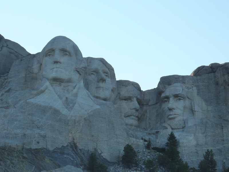 male likeness, 2K, abraham lincoln, the past, president, human representation, stone heads, mountain, south dakota, art and craft, copy space, memorial