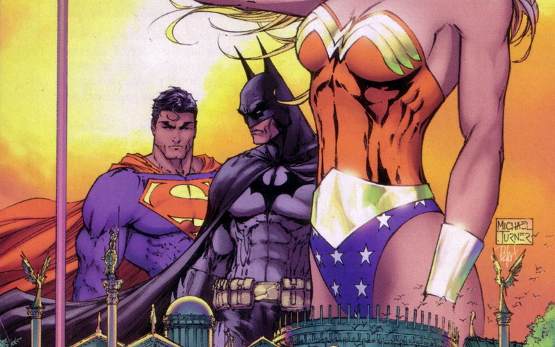 comics, girls, turner, superman, 720P, woman, michael, batman