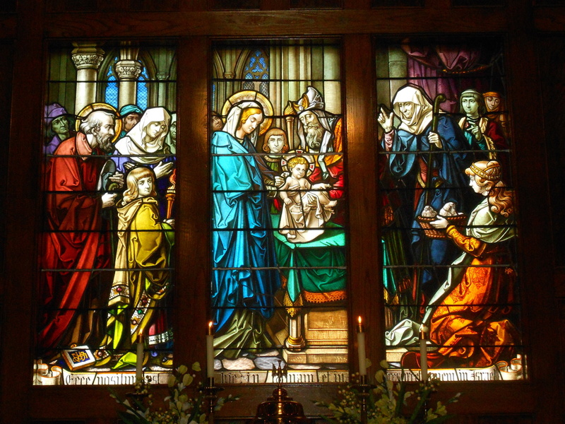 art, window, christian, lady, Jesus, Stained, Assumption, religion, the, Catholic, our, 1080P, glass, of