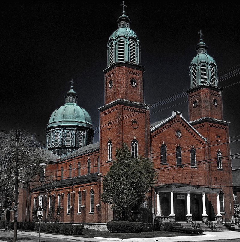 1080P, cathedral, urban Scene, public domain, tourism, no people, travel, photos, buffalo, place of worship, spirituality, sky, architecture, New York