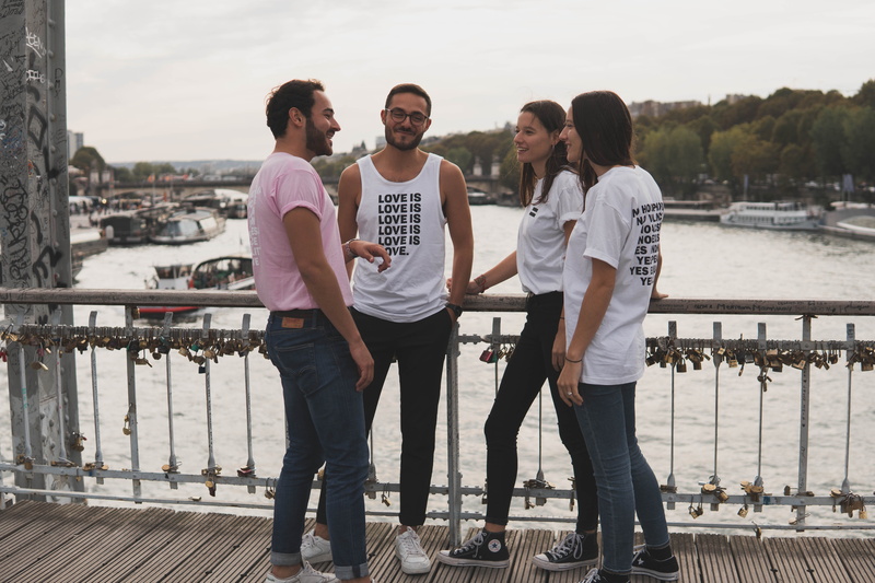 equality, love, friendship, day, lifestyles, leisure, body, casual, daylight, emotion, facial hair, positive emotion, water, river, wear, smiling, railing