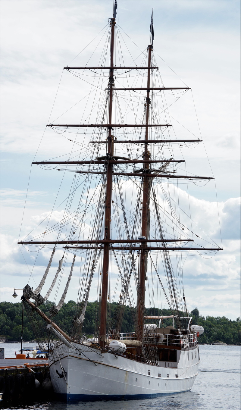 sailing, 5K, mast, travel, boat, transportation, ship, cloud - sky, rigging, mode of transportation, sailboat, sky, water, moored, sea, ocean, sailing ship