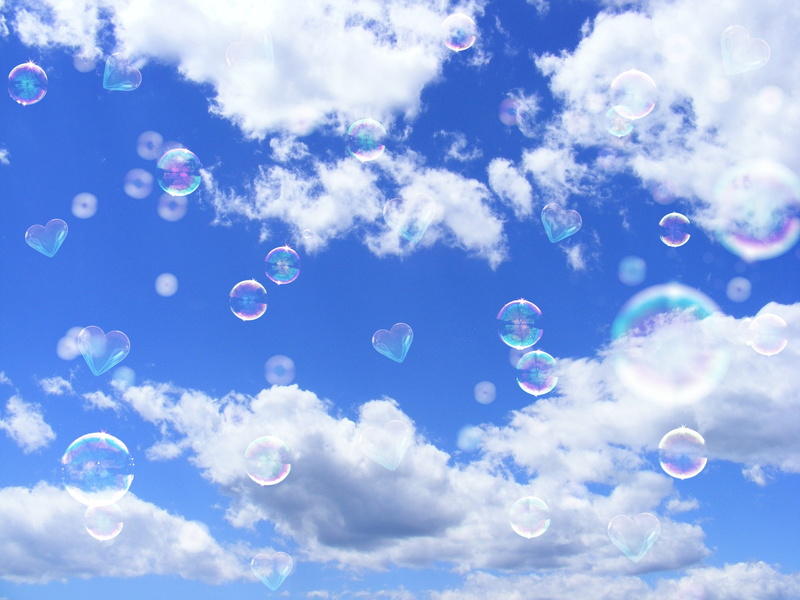 sunlight, beautiful, cumulus, vulnerability, shiny, summer, clouds, cumulus clouds, low angle view, fun, wind, day, softness, playful, romantic, bubbles