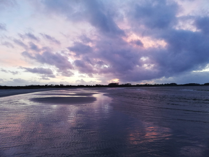 sea, sky, 4K, reflexions of sky in water, beach, horizon, cloud - sky, waterfront, beauty in nature, scenics - nature, reflection, idyllic, outdoors, dramatic sky