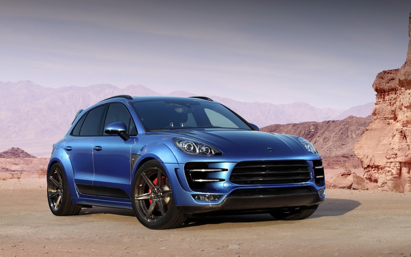 2K, topcar, porsche, blue, cars, door, hatchback, macan, 2014, ursa