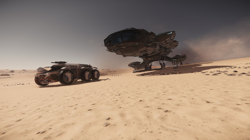 Constellation (Star Citizen), Star Citizen, 4K, Rover, URSA (Star Citizen), Video Game