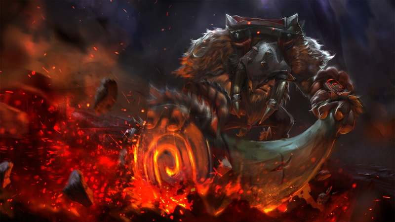 night, sculpture, burning, character, DotA, fire, event, EarthShaker, no people, heat - temperature, smoke - physical structure, close-up, sword