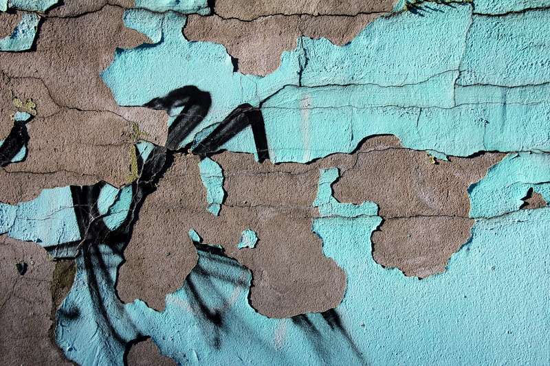 backgrounds, brown, color, close-up, painted, graffiti, full frame, weathered, decline, paint, blue, 5K, cyan, run-down, deterioration, old, wood - material