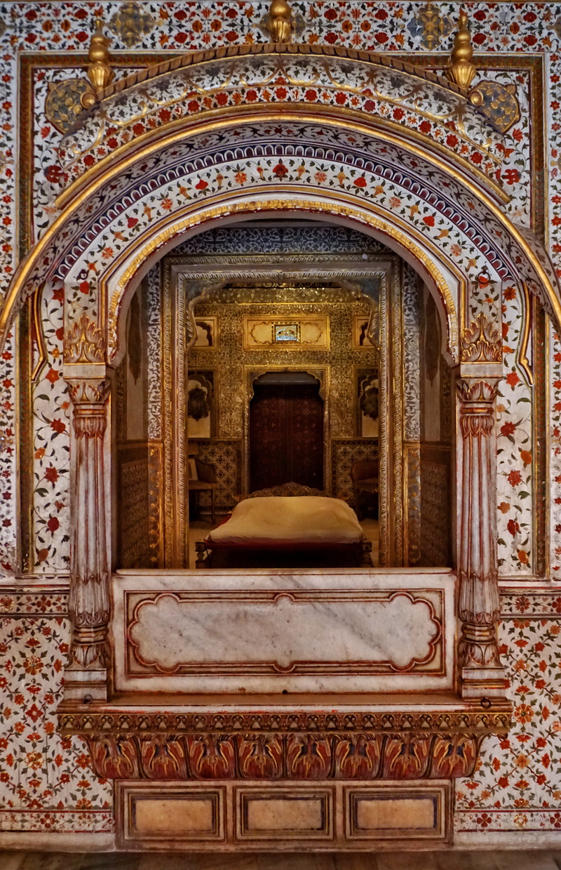 belief, 5K, ornate, india, day, bikaner, gold, ornaments, the past, pattern, within, no people, ornament, facade, building, art, mural, arch, palace, window