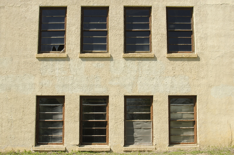 residential district, outdoors, side by side, city, no people, in a row, multiple windows, reflection, decay, stucco, weathered, glass - material, rustic