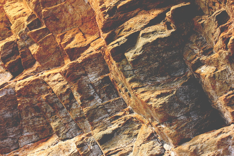 eroded, geology, solid, block, stone, textured, natural, close-up, closeup, hard, outdoors, day, backgrounds, quarry, material, rough, rock - Object, brown