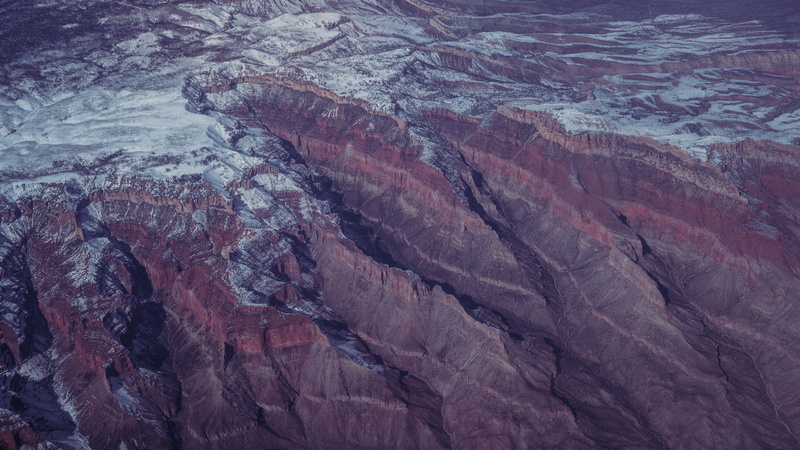 rock - object, tranquil scene, day, geology, dirt, 8K, nature, full frame, environment, mountains, aerial photography, backgrounds, rock, high angle view