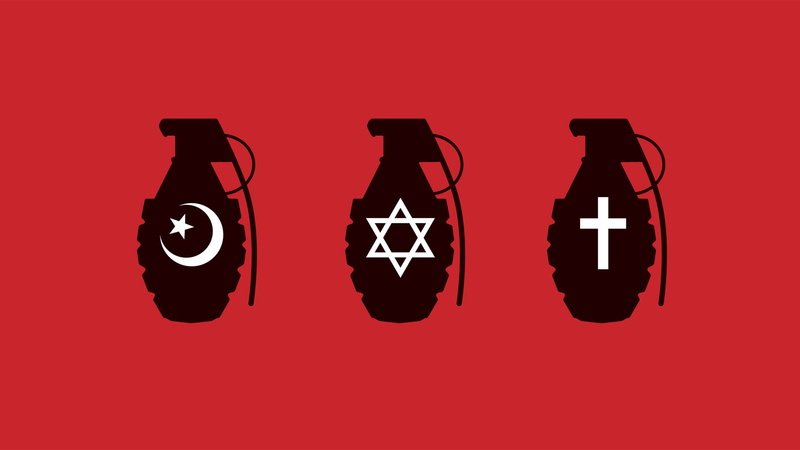 Religious, Anti Religious, Symbol, 1080P