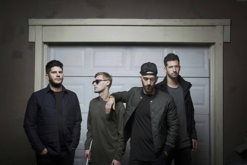 togetherness, Top music artist and bands, men, adult, adolescence, Adam Levin, group of people, Casey Harris, X Ambassadors, Noah Feldshuh, young men, architecture